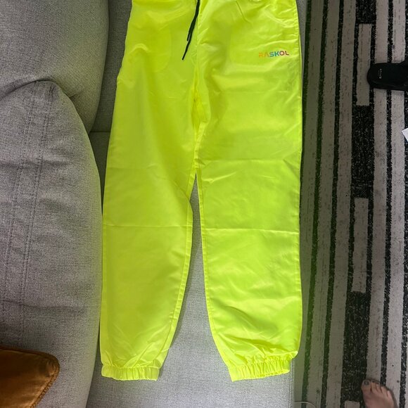 RASKOL Athletic Windbreaker Bottom (Lemon Lime) - Picture 9 of 9